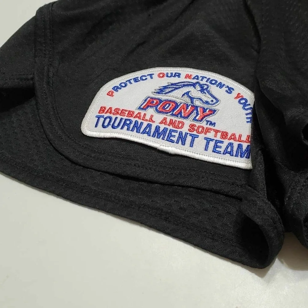 BCG Girls Active Shorts Black‎ PONY Baseball And Softball Tournament Pull On XS